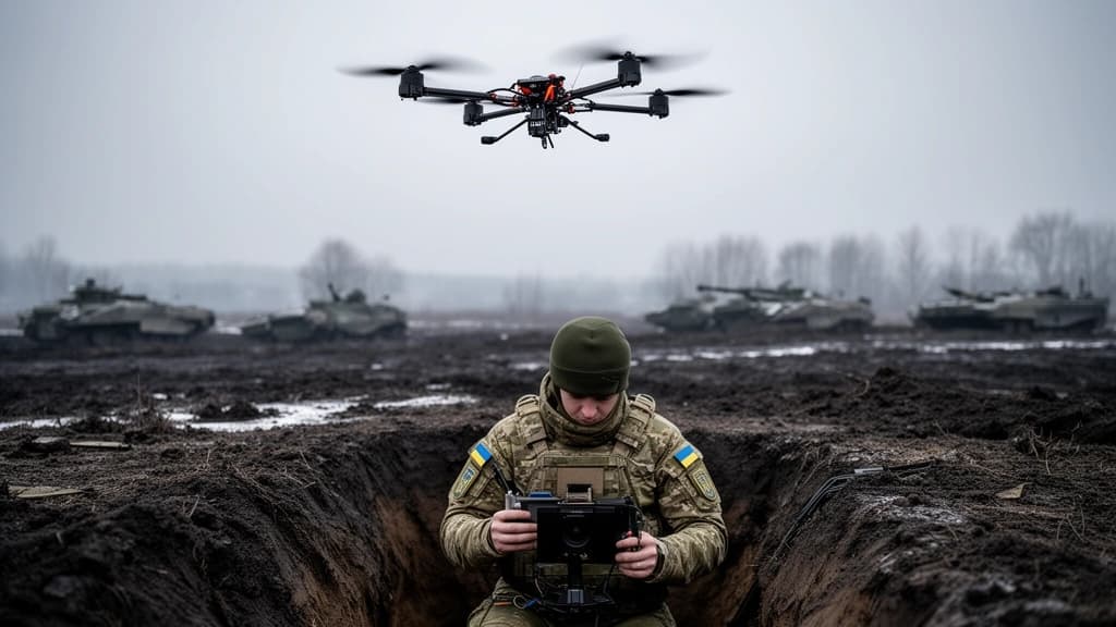 DRONES en UCRANIA: la revolución silenciosa que ha cambiado la GUERRA para siempre