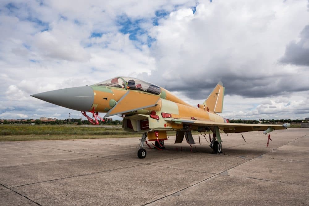Airbus presenta el primer eurofighter de última generación del programa halcón i