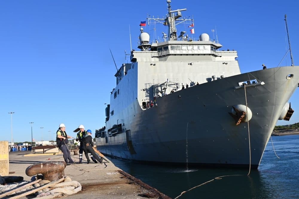 La legión desembarcará en málaga desde el buque de asalto anfibio “galicia”