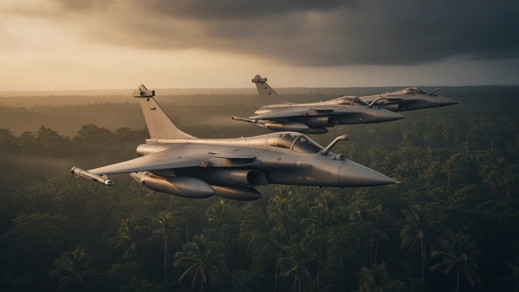 Indonesia recibe los tres primeros cazas Rafale de su pedido de 42 aeronaves