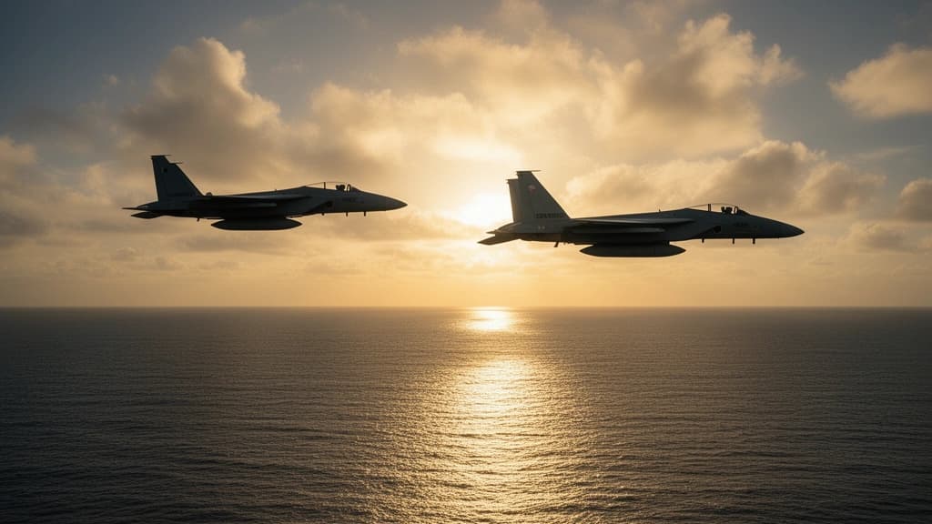 JAPÓN despliega cazas y aviones de patrulla para vigilar la presencia de buques y aviones de intelig