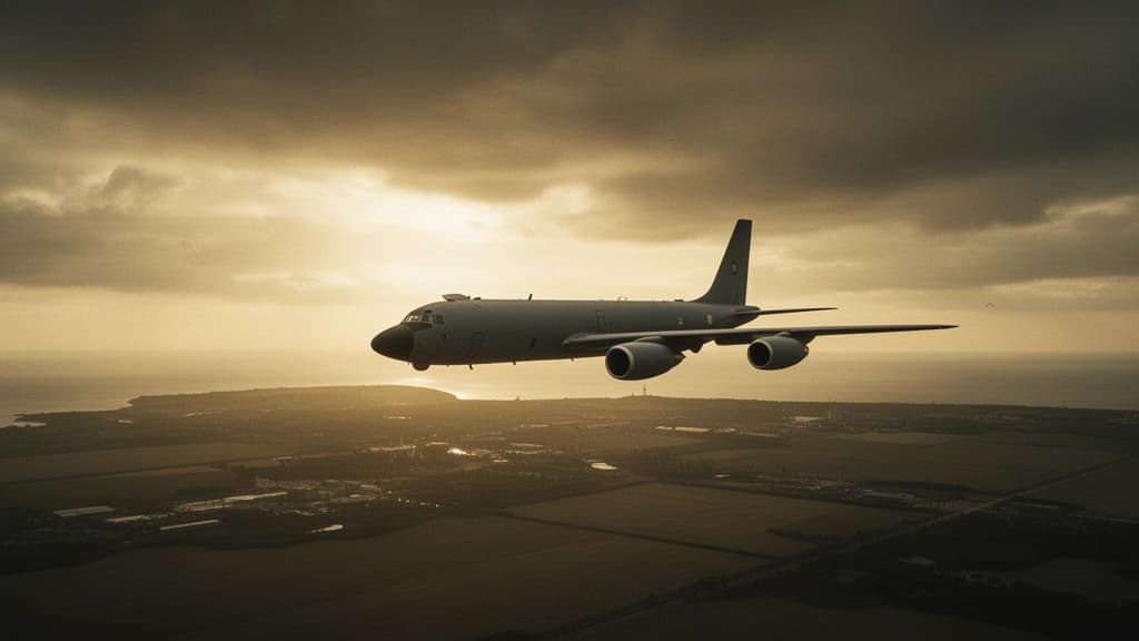 Avión espía británico circunda territorio ruso en el BÁLTICO