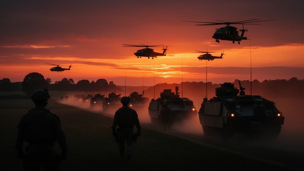 Las fuerzas de la OTAN se están concentrando en gran medida en ALEMANIA antes de los ejercicios mili