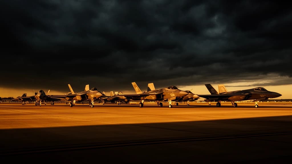 Cazabombardero F-35C derriba a DRON iraní cerca del portaaviones USS Abraham Lincoln