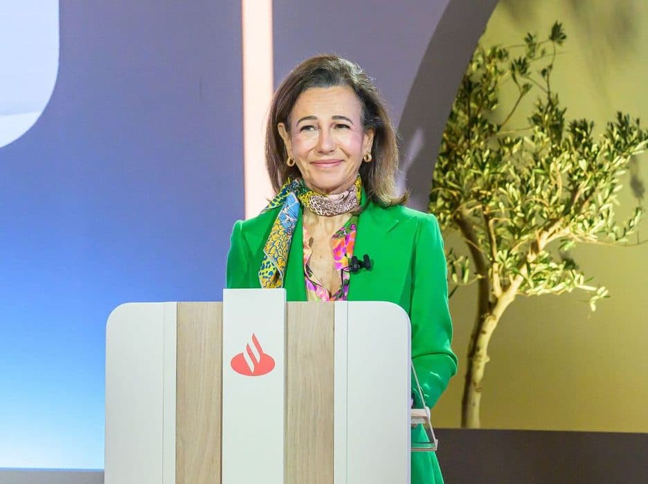 Ana botín, presidenta del banco santander