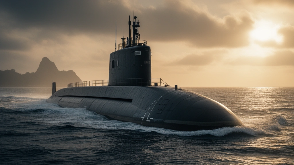 Taiwán prueba el primer submarino Hai Kun construido en el país.