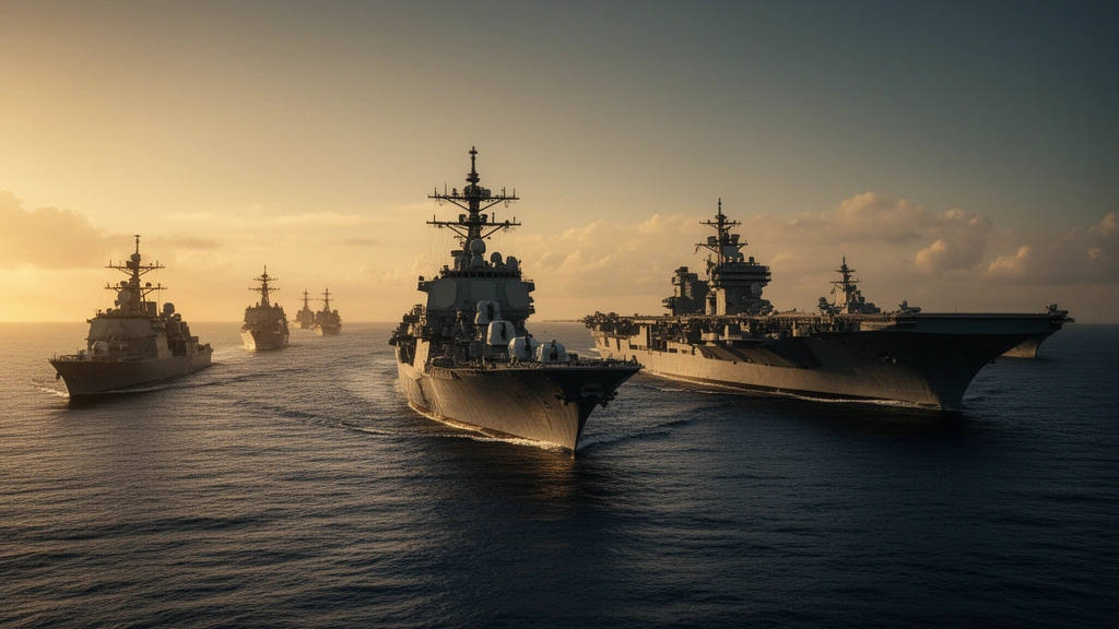 🇺🇸🇮🇷Trump: "Por cierto, hay otra hermosa armada navegando bellamente hacia Irán en este momento. Así