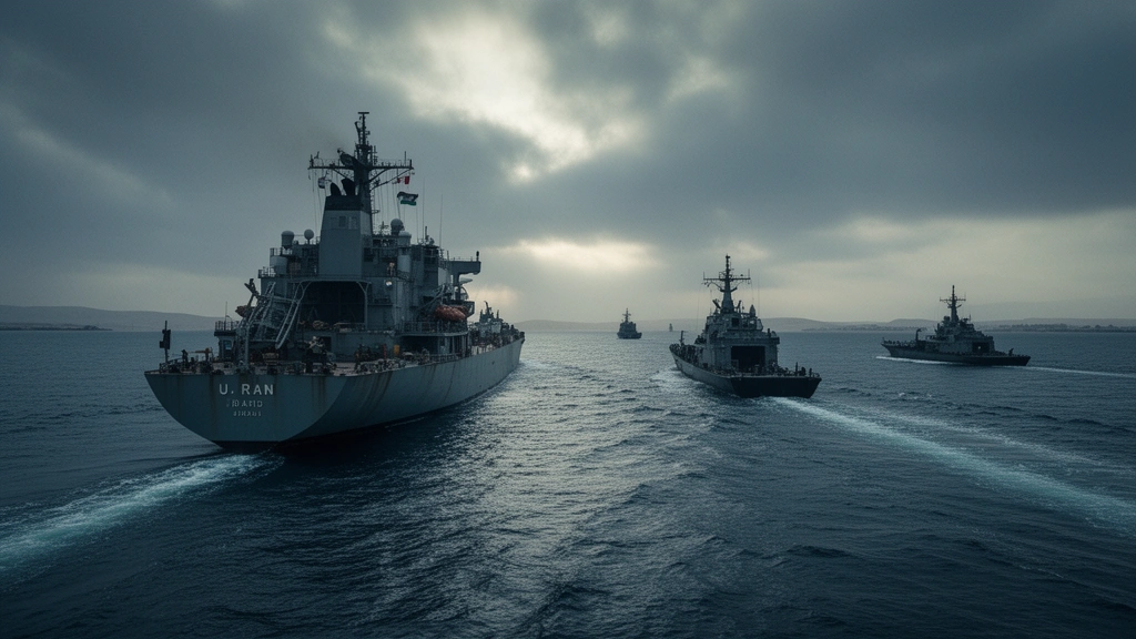 Cañoneras iraníes intentan sin éxito abordar un petrolero estadounidense en el estrecho de Ormuz.